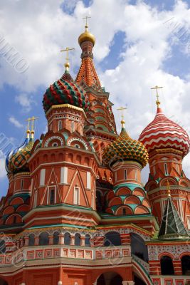 St.Basil`s Cathedral in Moscow