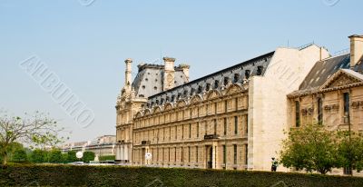 Facade of Louvre