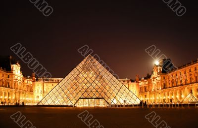 The Louvre and the Pyramide