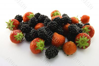 Strawberries and Blackberries