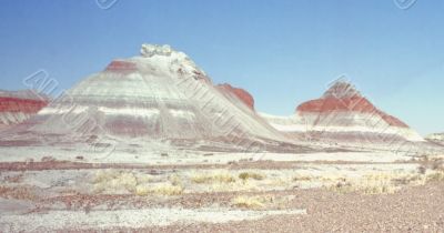 view of the painted desert in arizona