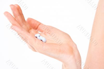 pills on hand