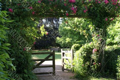 OLd English garden gates