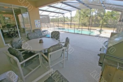 Lanai and Pool