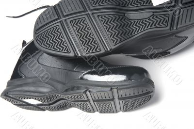 shoes sole on white