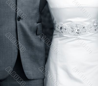 Newly-married couple