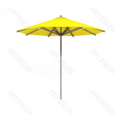 yellow umbrella