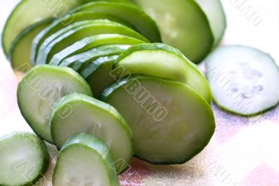 Sliced Cucumber