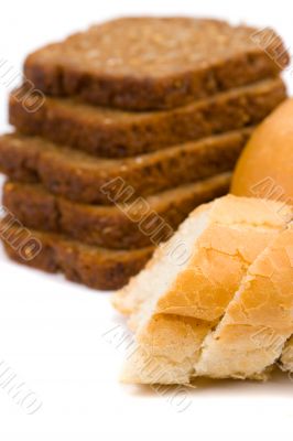 freshly baked bread