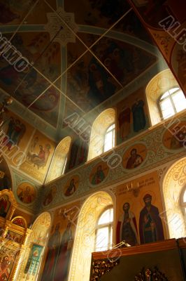 Interior of church