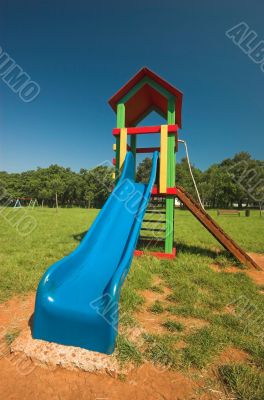 Blue slide