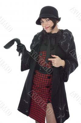 portrait of a beautiful woman