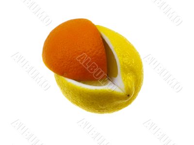 lemon and orange