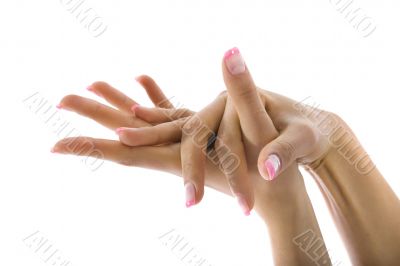 Woman hand