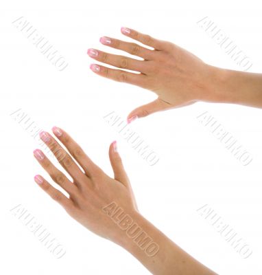 Woman hand