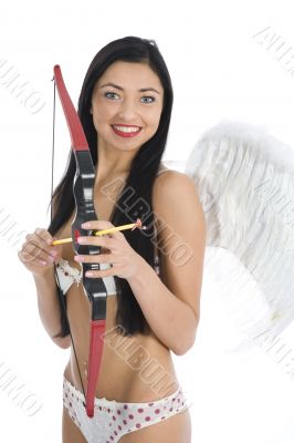 Sexual  Kupedon with bow