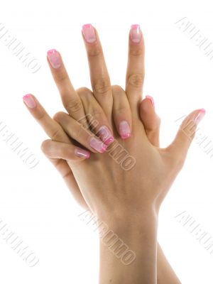 Woman hand