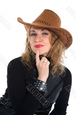 portrait of the blonde