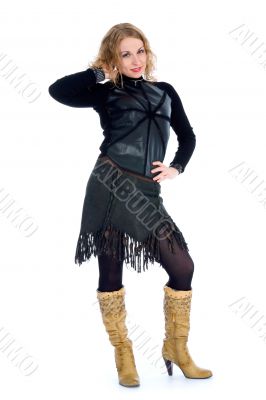 portrait of the blonde