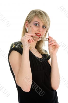 portrait by young woman