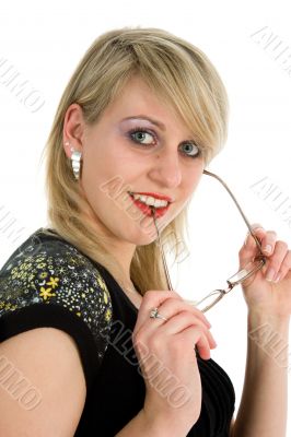 portrait by young woman