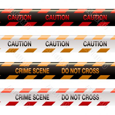 crime scene tape modern
