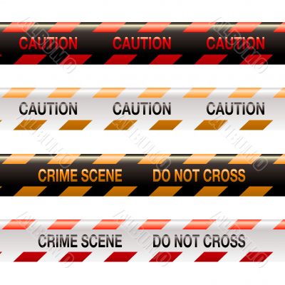 crime scene tape modern