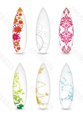 surfboard collection