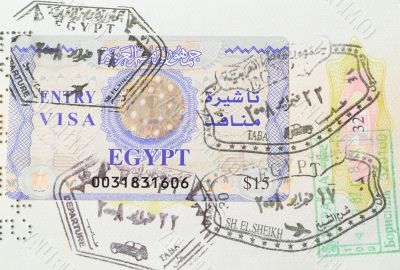 Jews with Arabs live harmoniously in the passport