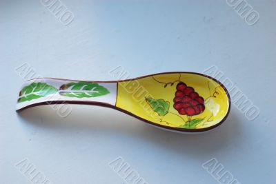 Painted spoon