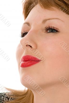 Smile of a beautiful young woman