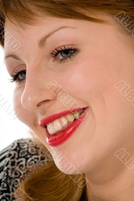 Smile of a beautiful young woman