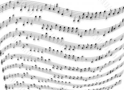 partition of music