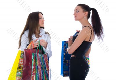 Business lady shopping