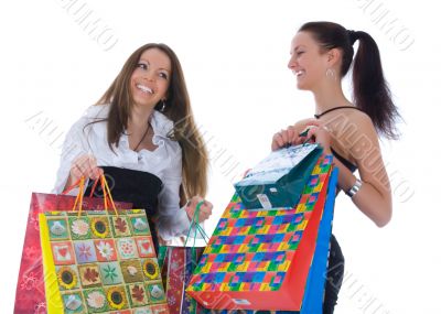 Business lady shopping
