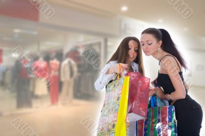 Business lady shopping