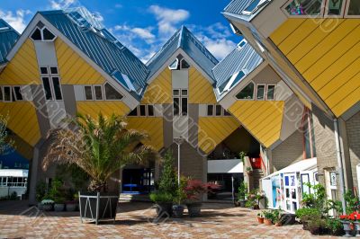 Cubic houses in Rotterdam