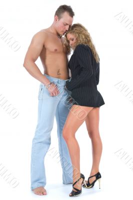 Young couple