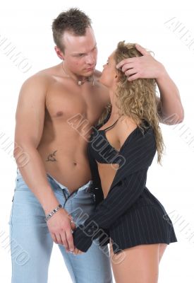 Young couple