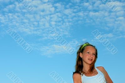 Teenage girl