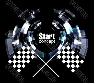 Checkered Background, eps10 