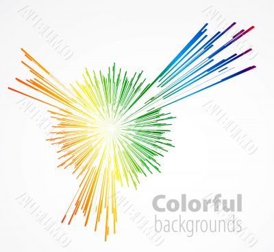 Abstract colorful background