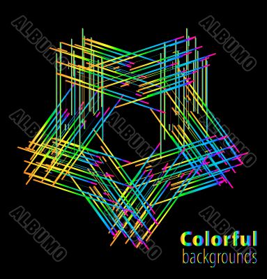 Abstract colorful background