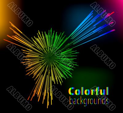 Abstract colorful background