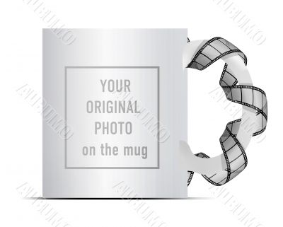 your original photo on the mug