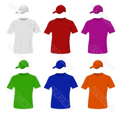 Baseball cap and shirt set