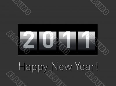 New Year counter
