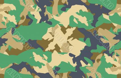 Camouflage seamless vector