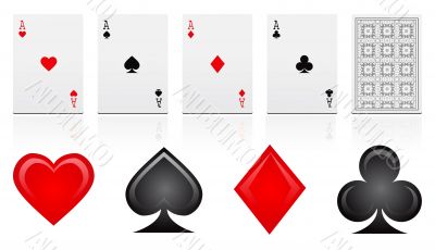 game cards vector 