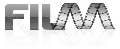 vector film strip 